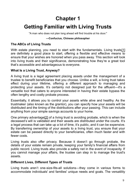 The Only Living Trust Book: How to Protect Your Assets, Avoid Probate, and Provide for Your Heirs