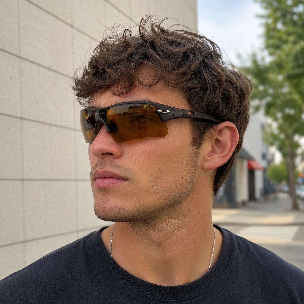 Oakley Radar Pitch Men's Sports Sunglasses | Polarized UV400 Athletic Performance Eyewear