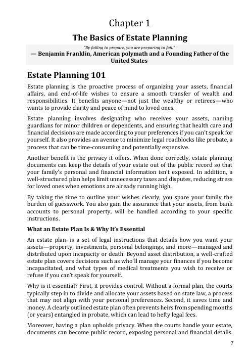 The Living Trusts 6-in-1 Estate & Wealth Planning Book: How to Build Lasting Security, Minimize Taxes, and Protect Your Family Legacy