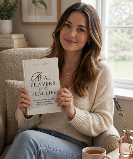 Real Prayers for Real Life Book: Simple Words for When You Feel Overwhelmed, Unseen, and Tired of Trying to Be Perfect