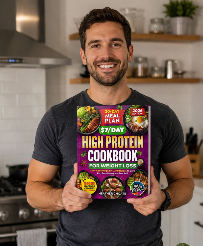 The $7/Day High-Protein Cookbook: 124 Simple, Budget-Friendly Recipes for Sustainable Weight Loss