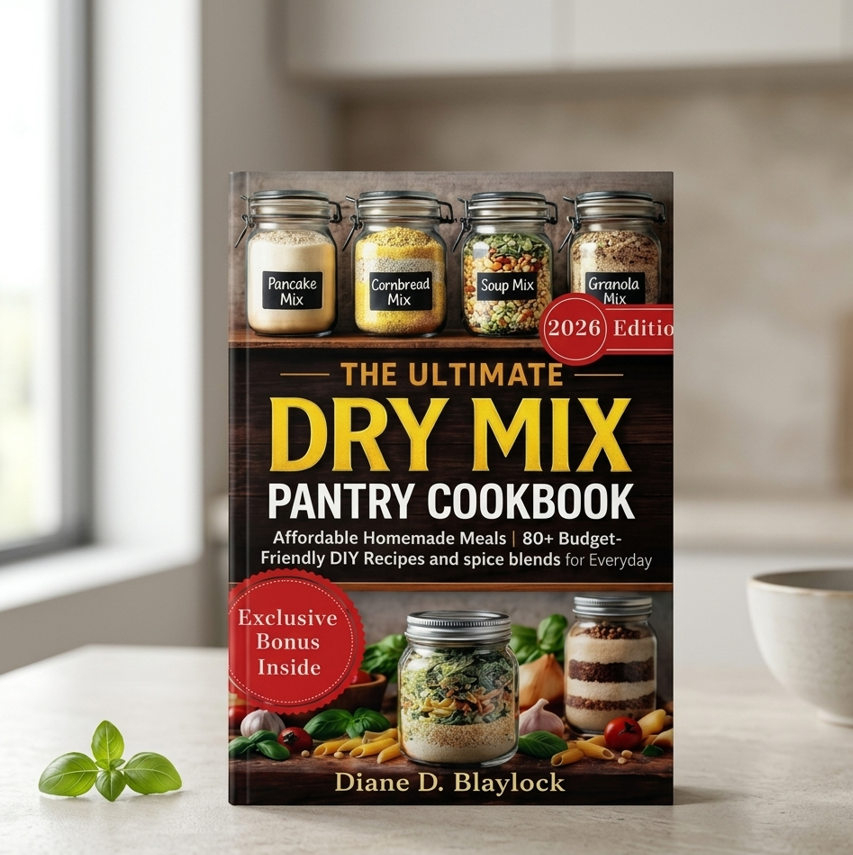The Ultimate Dry Mix Pantry Cookbook: 120+ Budget-Friendly Homemade Meals for Stress-Free Cooking and Self-Sufficiency