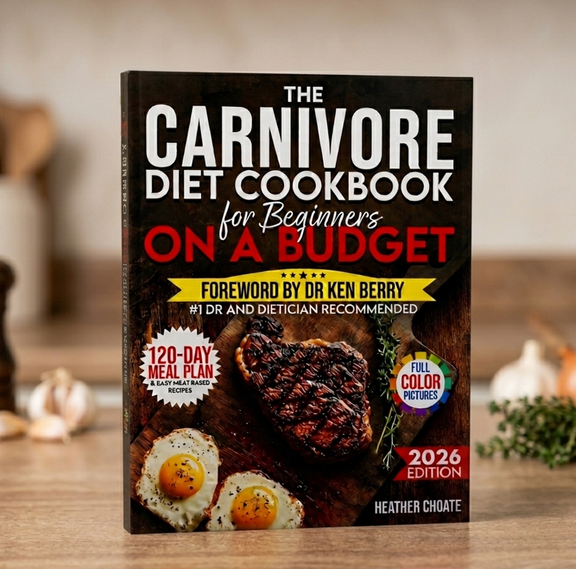 The Carnivore Diet Cookbook for Beginners: $7/Day Meal Plans for Sustainable Weight Loss & Budget-Friendly Living