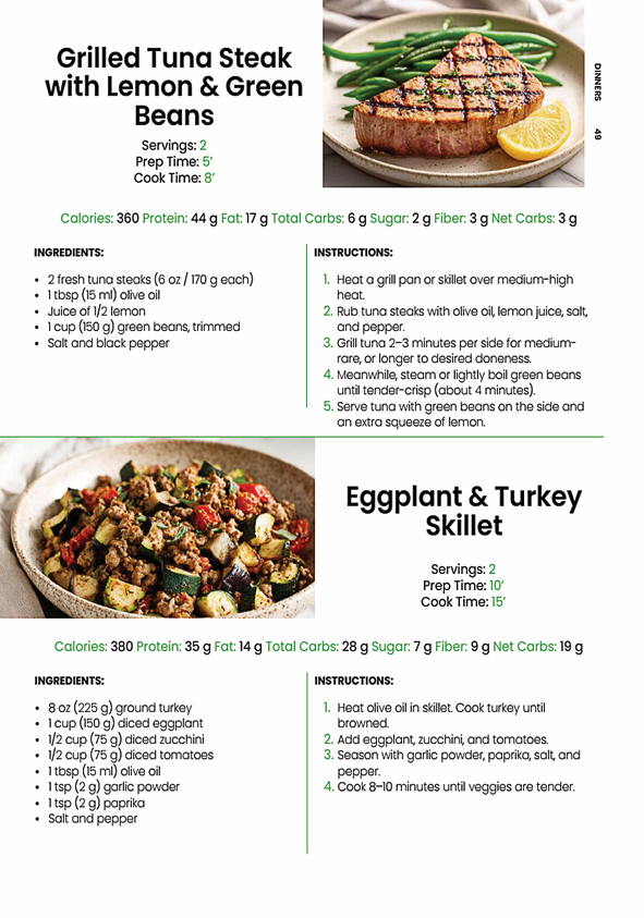 The GLP-1 Companion Cookbook: High-Protein Recipes for Muscle Maintenance and Sustainable Weight Loss