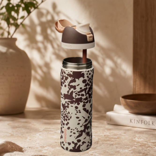 Owala FreeSip 32 oz Water Bottle, Color Drop Limited Edition - Cowgirl Core