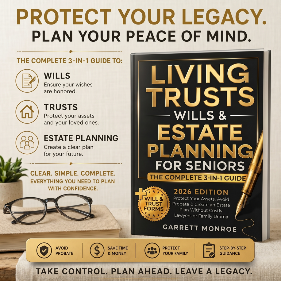 The Complete Senior Estate Planning Guide and Living Trusts: Wills, Trusts, and Peace of Mind for 2026