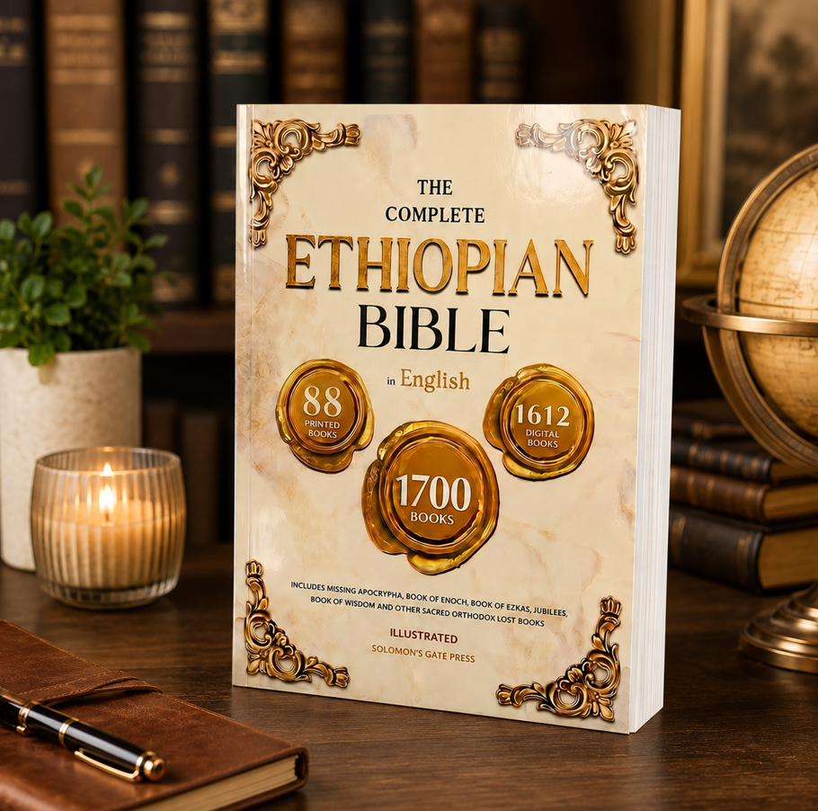 The Complete Ethiopian Bible in English: Rare Apocrypha, Lost Books of Enoch, Jubilees, & Wisdom – Fully Illustrated