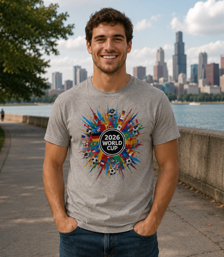 2026 World Cup T-Shirt, Football Fan Shirt, World Cup 2026 Tee, International Soccer Shirt