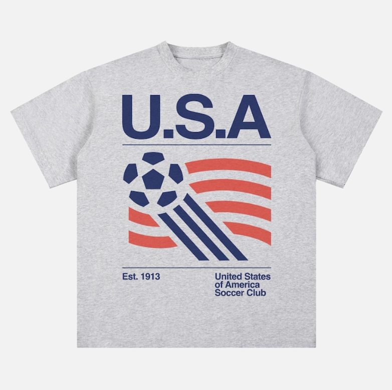 90s United States Soccer Shirt, Retro USA Team Graphic Tee, Patriotic USA Soccer Graphic Tee