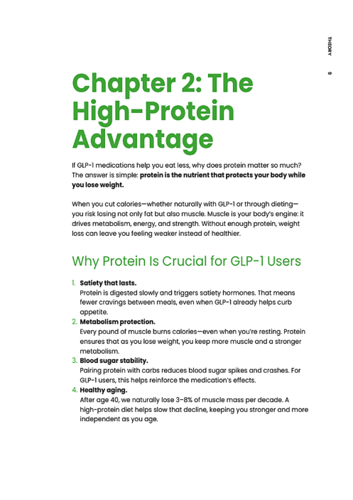 The GLP-1 Companion Cookbook: High-Protein Recipes for Muscle Maintenance and Sustainable Weight Loss
