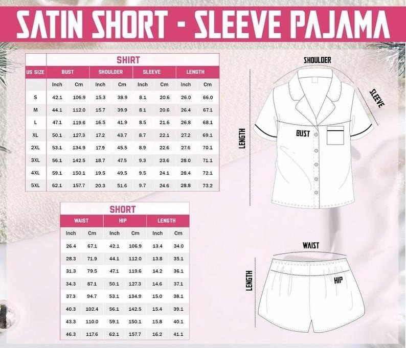 Pickle Lover Pajama Set with Pink Bows, Satin Pajama Pickle Lover Bow Nightwear Women Gift, Sleepwear Pickle Set