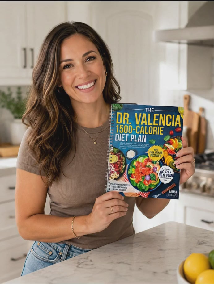 The Dr Valencia 1500-Calorie Diet Plan: Simple Whole-Food Recipes for Sustainable Weight Loss and Hormone Support