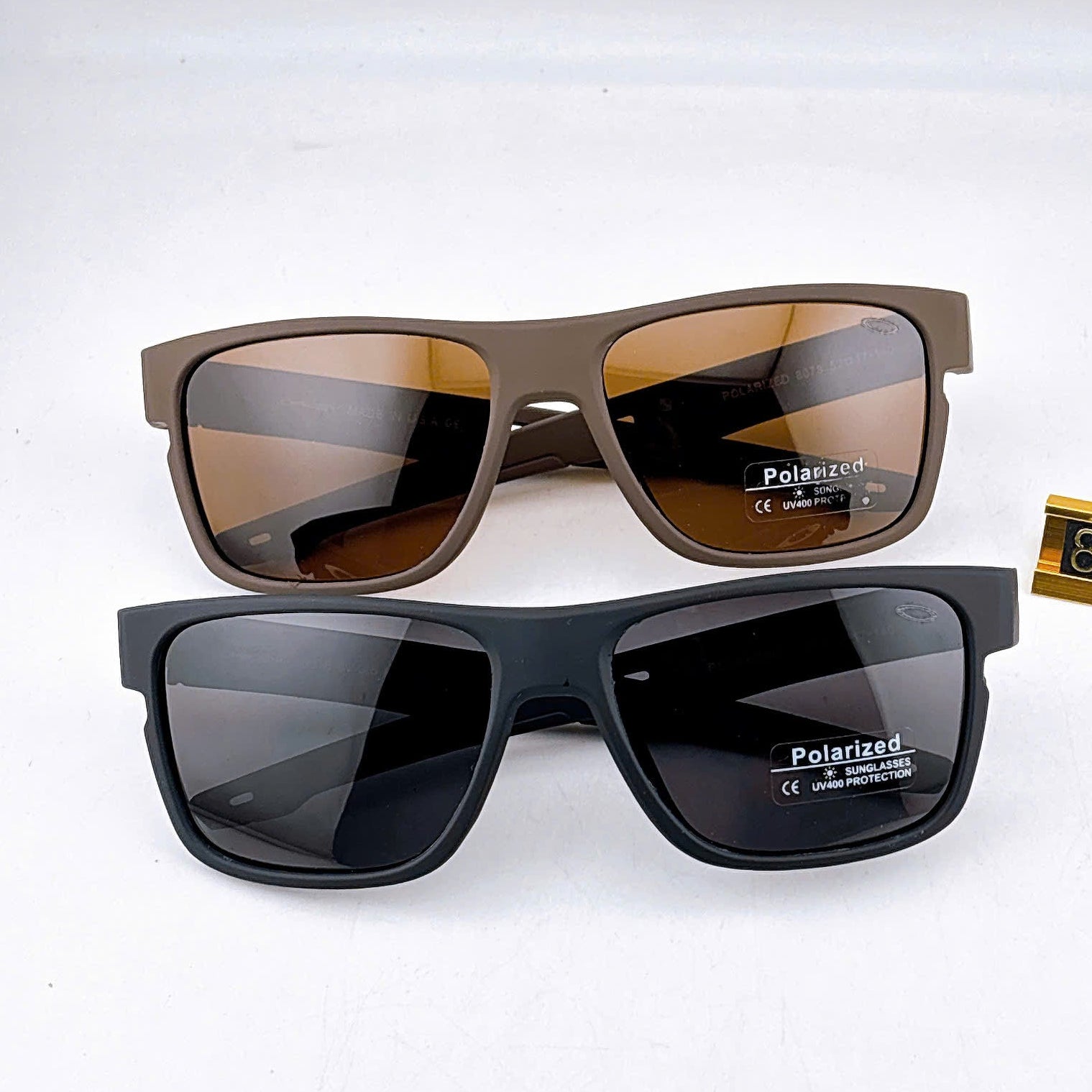 Oakley Hyperlink OX8078 Lightweight Square Sport Sunglasses with Polarized Lenses