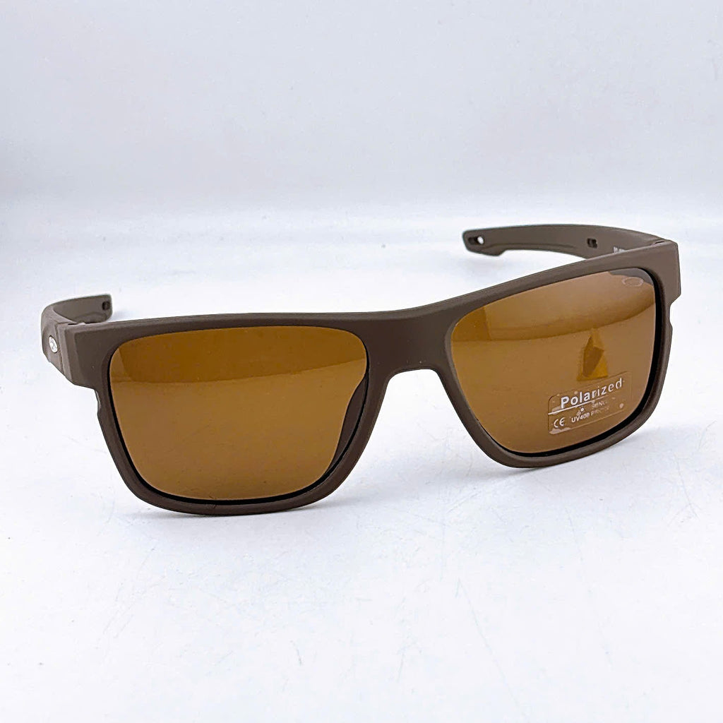 Oakley Hyperlink OX8078 Lightweight Square Sport Sunglasses with Polarized Lenses
