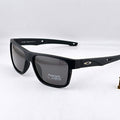 Oakley Hyperlink OX8078 Lightweight Square Sport Sunglasses with Polarized Lenses